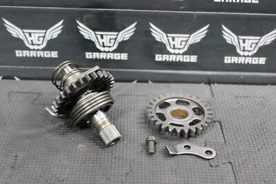 1999 SUZUKI RM125 OEM KICKSTART KICK START SHAFT W IDLER GEAR 26211-27C02 - Image 1 of 4