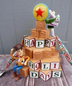 Cubo de palomitas de maíz Toy Story para parques temáticos de Disney 2022 vacaciones se ilumina 11 1/2" de alto - Imagen 1 de 7