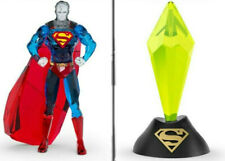 LOT DE FIGURINES SWAROVSKI CRYSTAL SUPERMAN + KRYPTONITE SUPER HERO DC COMICS