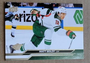 2023-24 Upper Deck Series 1 Matt Boldy #89 Minnesota Wild
