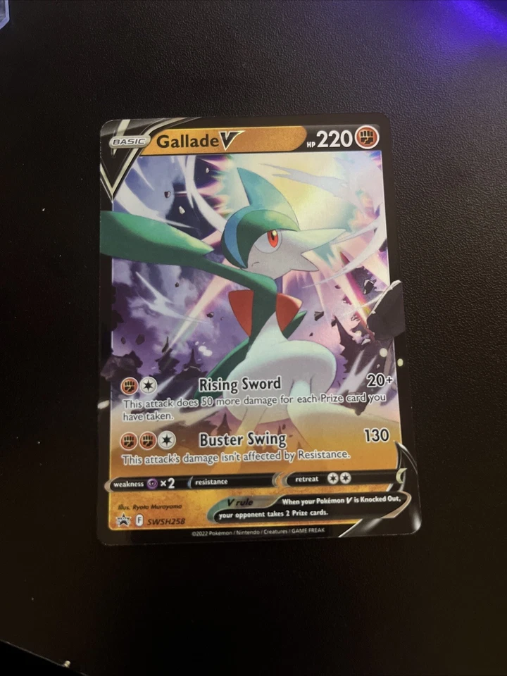 Gallade V SWSH258 SWSH: Sword & Shield Promo Cards Holo - Image 1 of 1