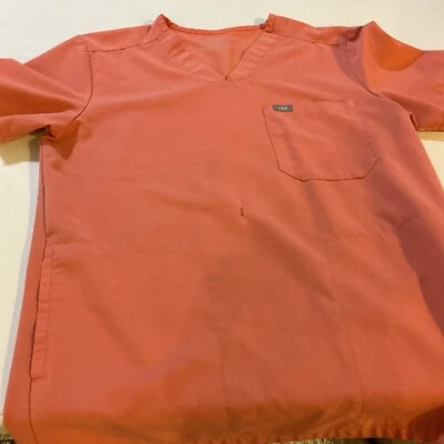 Blusa Médica Figs Para Mujer Pequeña Catarina Un Bolsillo Melocotón Oscuro S Foto 1 de 3