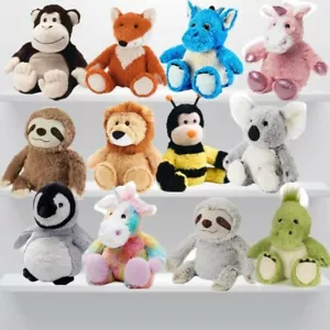 Cozy Plush - Warmies Microwavable Heat Pack PICK ANIMAL Soft Toy Hot or Cold - Picture 1 of 23