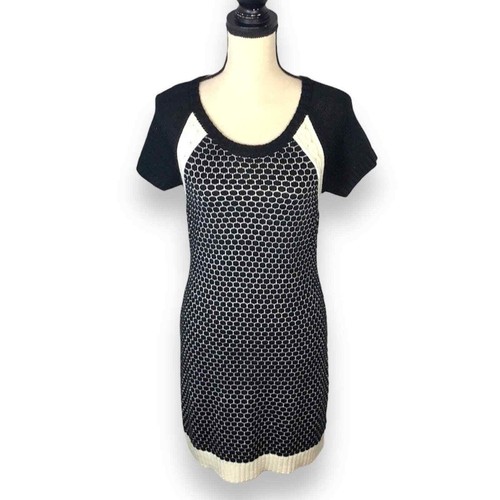 OFF WHITE Abito maglione a maniche corte bianco Made For Me To Look fantastico con retro e fuori taglia XL