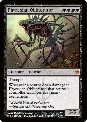 MTG - Phyrexian Obliterator - Foil New Phyrexia - Image 1 of 1