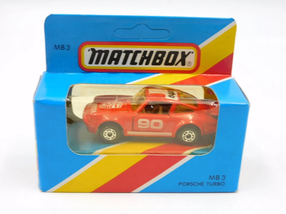 Matchbox Superfast Porsche 911 turbo brown interior Macau 80s MB-3 in BLUE BOX - Immagine 1 di 3