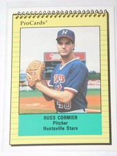 1991 PROCARDS HUNTSVILLE STARS RUSS CORMIER CARD #1788 (Near Mint)