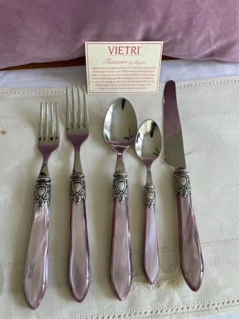 Vietri 牛津餐具古董饰面 1 件套 - 5 件 — 第 1/4 张图片