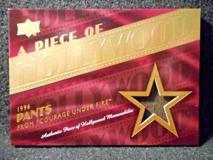 2008 Denzel Washington Upper Deck A Piece of Hollywood " PANTS " card #HM-22 - Picture 1 of 2