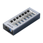 AT2U3-7AB 5Gbps USB-A 3.0 HUB Adapter 7 Ports Splitter Extender (EU)