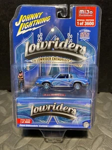1/64 JOHNNY LIGHTNING LOWRIDERS MIJO EXCLUSIVES 1984 OLDSMOBILE CUTLASS FIGURINE - Picture 1 of 2