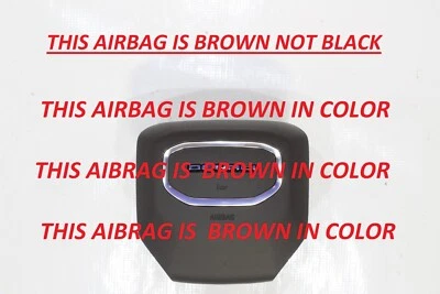 2019 2020 2021 2022 2023 2024 GMC SIERRA DENALI DRIVER WHEEL AIRBAG OEM AIR BAG Foto 1 de 4