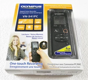 Olympus VN-541PC 4GB Digital Handheld Recorder Noise Cancelling USB Cable 1105 - Picture 1 of 4