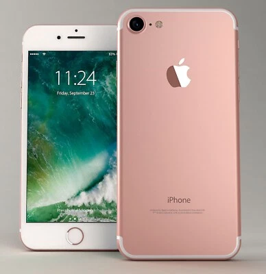 Apple iPhone 7 128 GB - ROSE GOLD (Oro Rosa) - in OTTIMO STATO - Batteria 100% - Immagine 1 di 4