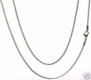 Steel by Design Silver-tone 30" Diamond Cut Chain Necklace - Picture 1 of 1