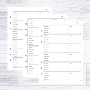 A5 ORGANIZADOR COMPATIBLE FILOFAX PLANIFICADOR DIARIO RELLENO CONTRASEÑA PÁGINAS A-Z - Imagen 1 de 3
