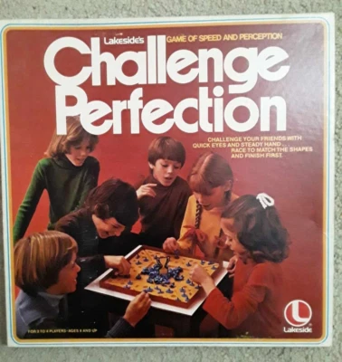 De colección Challenge Perfection Lakeside Games 1978 Speed Perception ¡Completo! Foto 1 de 4