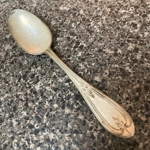 Antique ROGERS BRO A1 "OLIVE" SILVERPLATE SPOON - Picture 1 of 6