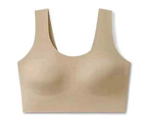 True & Co. Women True Body Scoop Neck Bra Nude Removable Pads Small 16801 - Picture 1 of 3