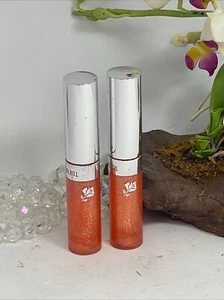 2x Lancome Color Fever Gloss Lip Gloss - Dazzle in Pink - .17 oz Travel Size-New - Picture 1 of 5