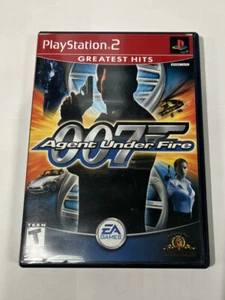 007 Agent Under Fire PlayStation 2 PS2 Greatest Hits Complete! - Picture 1 of 4