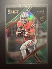 2023 CJ Stroud Panini Select Draft Picks Green Prizm SSP #’d /5 Rookie Card