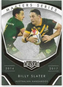 2020 Nrl Elite Master Series (MS18) Billy SLATER Kangaroos - Picture 1 of 1