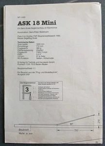 VTH MT-1059 Bauplan ASK 18 Mini - Bild 1 von 1