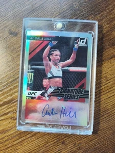 Holograma automático Panini Donruss UFC Angela Hill 2023 con cargador - Imagen 1 de 2