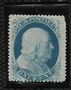 SCOTT 24 1 CENT BENJAMIN FRANKLIN SINGLE MHOG FREE SHIPPING - Picture 1 of 1