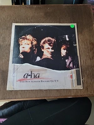 A-Ha - The Sun Always Shines on TV US 12" Single Vinyl Record 1985 - Image 1 of 2