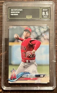 2018 TOPPS UPDATE # US1 RC SHOHEI OHTANI GMA 8.5 NM-MINT ANGELS - Bild 1 von 2