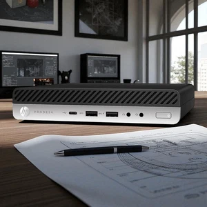 HP ProDesk Micro G4 6-Core i5 16GB 512GB NVMe SSD Windows 11 Pro HDMI Wi-Fi 600 - Picture 1 of 7