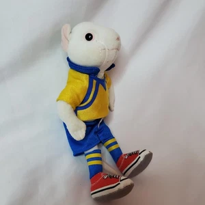 VTG Stuart Little 2 Mouse Mini Plush Stuffed Hasbro 2002 Soccer Outfit 1/2 7" - Picture 1 of 5