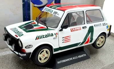 Solido 1/18 Scale Diecast S1803803 - Autobianchi A112 Abarth Alitalia 1980 - Image 1 of 4