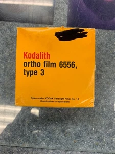 Kodalith Ortho Film 6556 Type 3 35mm x 100ft Unopened AS IS COLD STORED 06/87 - Picture 1 of 3
