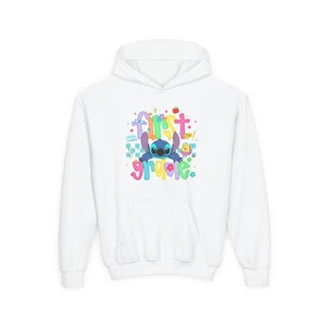 Stitch first Grade Hoodie Sweatshirt, Personalized Kids Shirt, Multiple Sizes - Picture 1 of 33