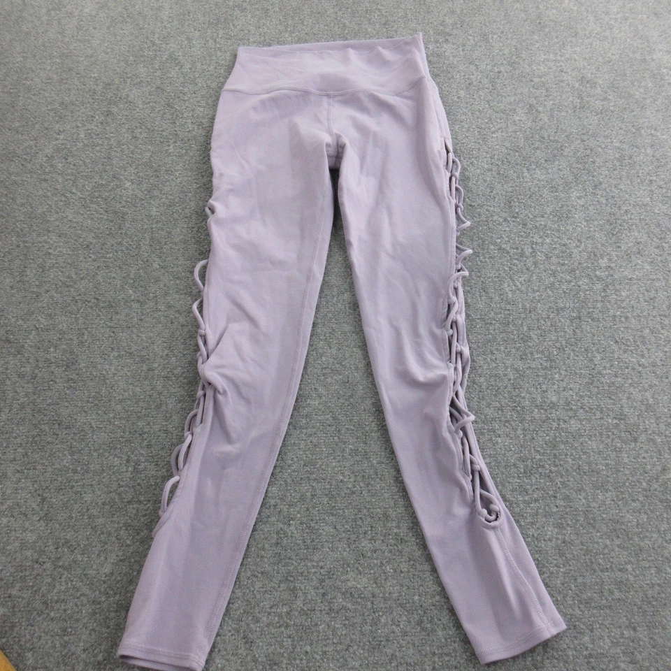 Alo Yoga Leggings Damen Medium Lila Hohe Leibhöhe Seitengitterausschnitt - Bild 1 von 4