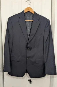 Michael Kors Macy's Herren Gr. 38 S Small Navy Blau Anzug Jacke Blazer - Bild 1 von 7