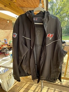 Nike Tampa Bay Buccaneers Hooded Jacket Pewter Size 3XL - Picture 1 of 7
