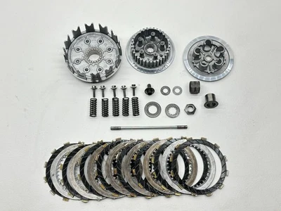 2017 Kawasaki KX250F conjunto de embreagem cesta cubo placas kit mola parafusos Dirtbike - Imagem 1 de 4