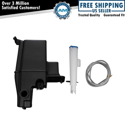 Depósito de lavadora de parabrisas para Ford F-250 F-350 F-450 Super Duty 2017-2022 Foto 1 de 4