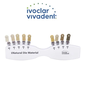 Dental IPS Natural Die Material Shade Guide Ivoclar Vivadent ND1-9 Abutment 1Set - Picture 1 of 9