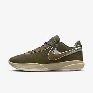 Nike Lebron XX 20 Olive Green Sneakers, Size 11.5 BNIB DV1193-901 - Picture 1 of 8