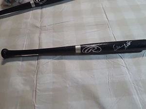 SIGNED MINI BASEALL BAT - Picture 1 of 4