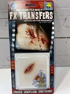 Shanked FX 3D Tinsley Transfers Halloween Costume Horror Prosthetic Makeup Scar - Picture 1 of 2