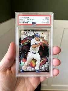 Wyatt Langford Rookie Rare Refractor - 2024 Topps Finest #226 Rangers - PSA 10 - Picture 1 of 2