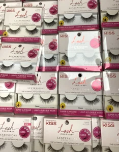 SET BESTEHEND AUS 10 - Kiss Lash Couture The LuXtensions Collection Wimpern klassisch - Bild 1 von 2