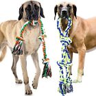 2Pack Dog Rope Toy Aggressive Chewers Medium Large Dogs Indestructible Dog Chew