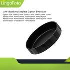22mm-65mm Plastic Anti-dust Lens Cap Cover For DSLR Lens Telescope Binocular
